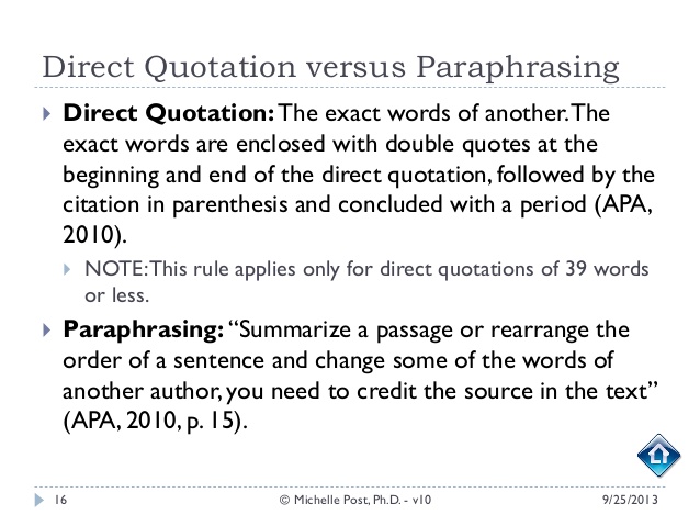 APA STYLE DIRECT QUOTES EXAMPLES image quotes at relatably.com