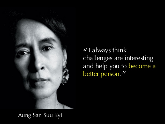 Aung san suu kyi short essay