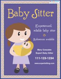 flyers maker tirevi fontanacountryinn com babysitting flyers maker