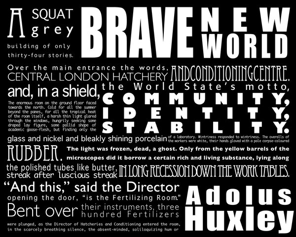 brave new world freedom vs control essay brave new world freedom vs control essay