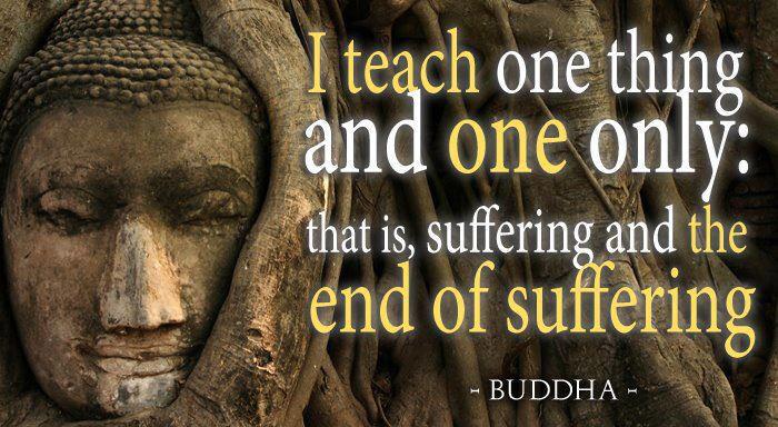 buddha on suffering buddha on suffering