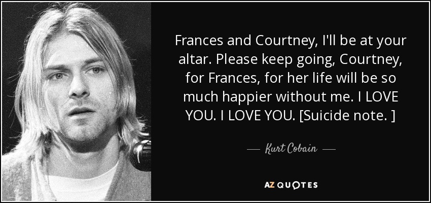 an introduction to the life and work of kurt donald cobain My work photography books poetry we humans arts architecture beauty & fashion choreography & dance photography stage, film & television visual arts. an introduction to the life and work of kurt donald cobain My work photography books poetry we humans arts architecture beauty & fashion choreography & dance photography stage, film & television visual arts.