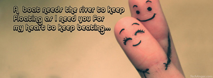 CUTE LOVE QUOTES FOR FACEBOOK COVER image quotes at relatably.com