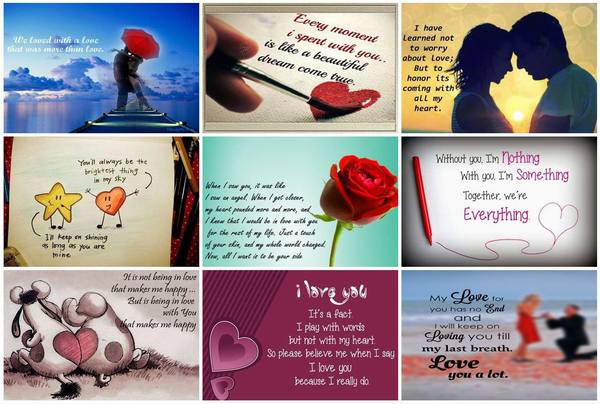 Love Quotes Pictures & in Love Quotes To Show Love & Say I Love You ...