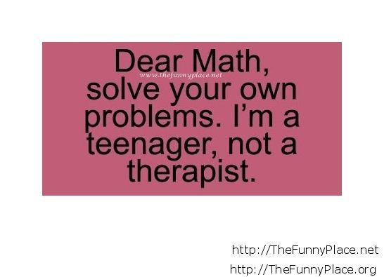 DEAR MATH QUOTES TUMBL... Dear Math