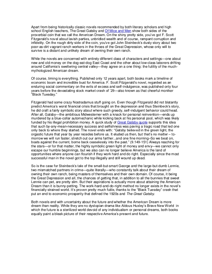 Essay on dreams