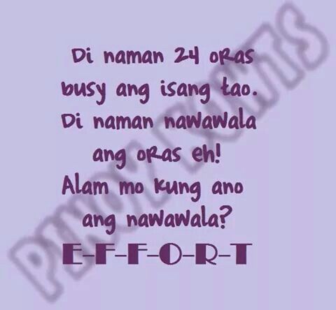 Effort kung effort! tagalog Pinterest via Relatably.com