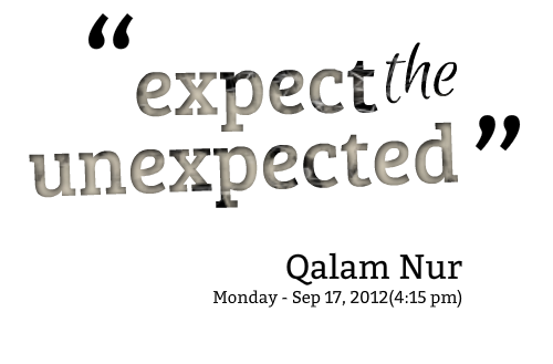 to expect the unexpected essay to expect the unexpected essay