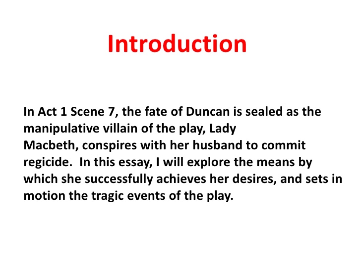 macbeth conflict essay