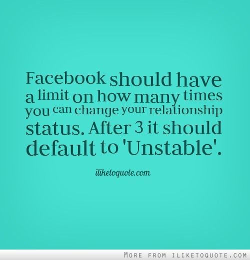 Dating fb status
