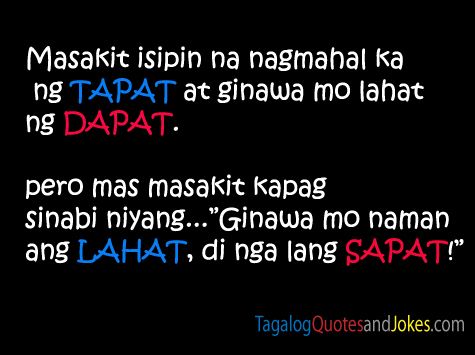FUNNY TAGALOG LOVE QUOTES AND SAYINGS TWITTER image quotes at ...