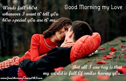 GOOD MORNING ROMANTIc LOVE QUOTES FOR HER image quotes at relatably.com