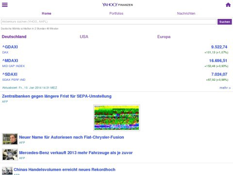 Yahoo stock options quotes