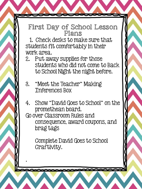 Essay About First Day Of School