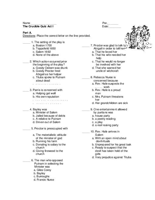 Justice In The Crucible Essay