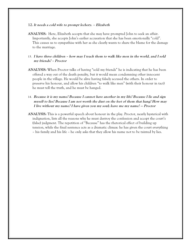 KEY QUOTES IN THE CRUCIBLE image quotes at