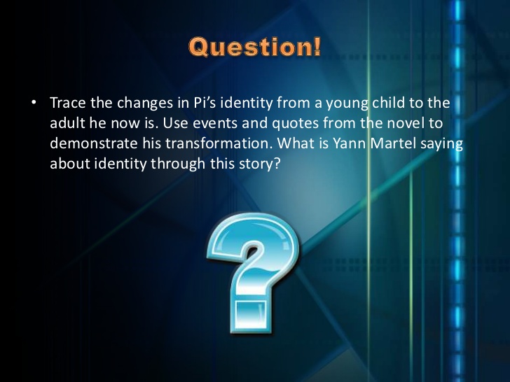 life of pi short essay questions Life of pi essays are academic essays life of pi short essay - answer key | bookragscom wwwbookragscom/lessonplan/life-of-pi/shortessaykeyhtml answers to 60 short essay questions that require students to understand and interpret life of pi life of pie short essay questions - 1938 words wwwstudymodecom/essays/life-of-pie. life of pi short essay questions Life of pi essays are academic essays life of pi short essay - answer key | bookragscom wwwbookragscom/lessonplan/life-of-pi/shortessaykeyhtml answers to 60 short essay questions that require students to understand and interpret life of pi life of pie short essay questions - 1938 words wwwstudymodecom/essays/life-of-pie.