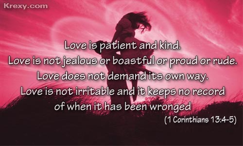 LOVE QUOTES FROM THE BIBLE 1 CORINTHIANS 13 image quotes at relatably ...