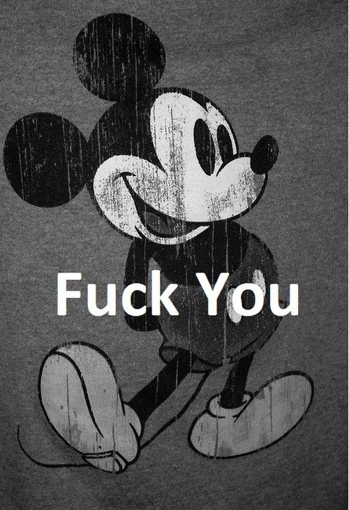 Fucking mickey mouse