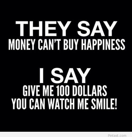 Essay on money can buy anything