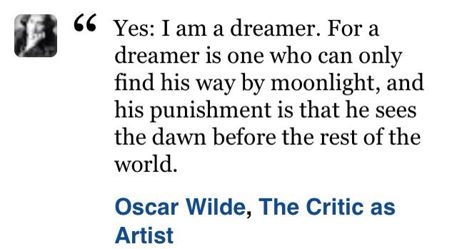 Oscar Wilde quotes goodreads light dreamer Instagram quotes ... via ...