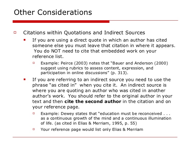 how to cite a quote in an essay