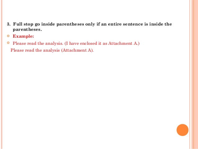 period inside or outside paranthesis period inside or outside paranthesis