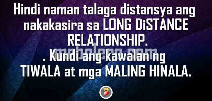 QUOTES ABOUT LOVE LONG DISTANCE RELATIONSHIPS TAGALOG image quotes at ...