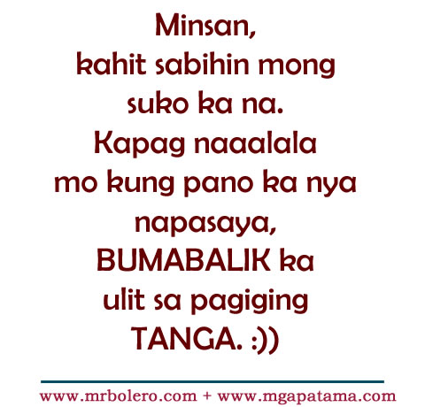 Pics Photos - Of Mga Patama Tagalog Love Quotes For You Hope You Like ...