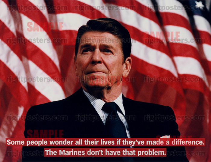 QUOTES BY RONALD REAGAN ABOUT MARINES image quotes at relatably.com