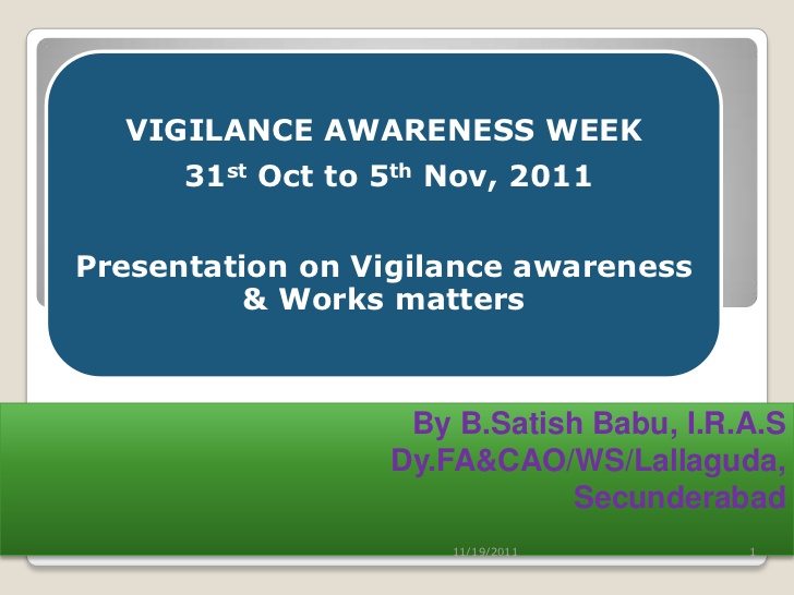 essay on vigilance awareness week essay on vigilance awareness week