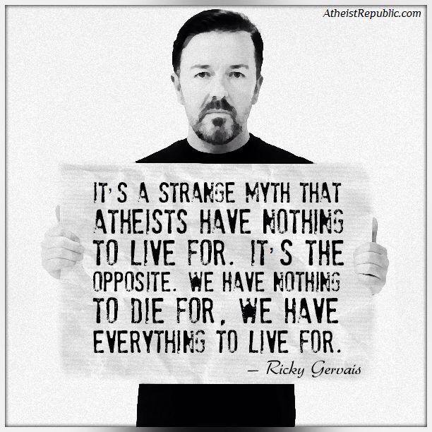 RICKY GERVAIS QUOTES image quotes at relatably.com