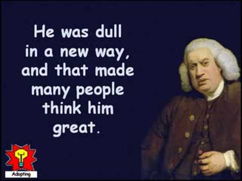 an analysis of the topic of the thinker samuel johnson an analysis of the topic of the thinker samuel johnson