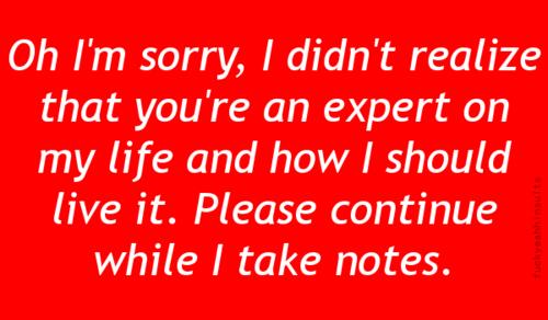 Witty Sarcastic Sarcasm on Pinterest Sarcastic Quotes, Sarcasm ...