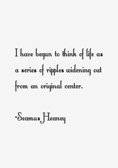 Seamus Heaney quotes on family Seamus Heaney quotes on family