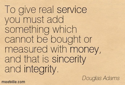 quote on service