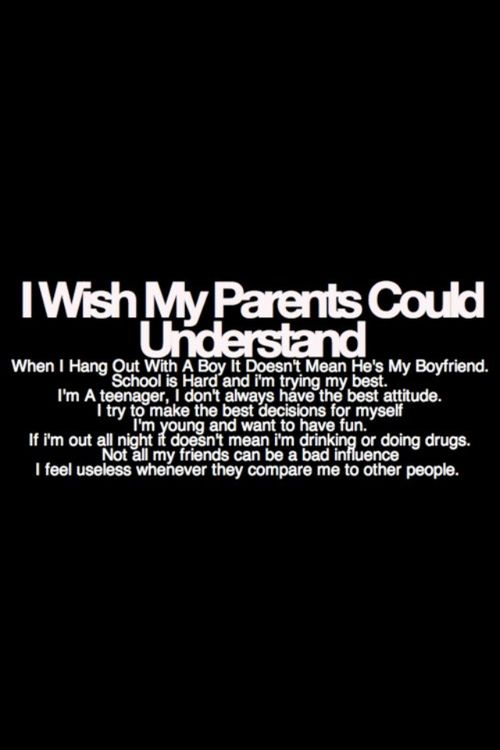 Quotes From Teenagers teenage parents quotes tumblr image quotes ...