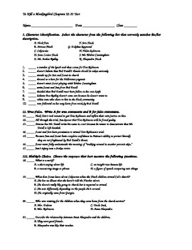 Printables To Kill A Mockingbird Worksheet Answers to kill a mockingbird worksheet answers templates and worksheets study guide part i 7th 12th grade
