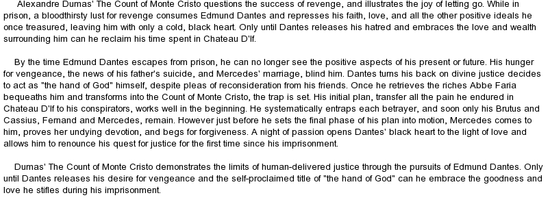 justice vengeance and forgiveness in the count of monte cristo by alexandre dumas Librivox recording of the count of monte cristo, by alexandre dumas read by david clarke it deals with themes of hope, justice, vengeance, mercy and forgiveness. justice vengeance and forgiveness in the count of monte cristo by alexandre dumas Librivox recording of the count of monte cristo, by alexandre dumas read by david clarke it deals with themes of hope, justice, vengeance, mercy and forgiveness.