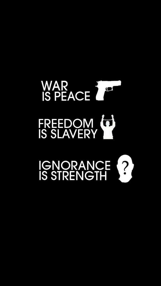 WAR IS PEACE QUOTES 1984 image quotes at