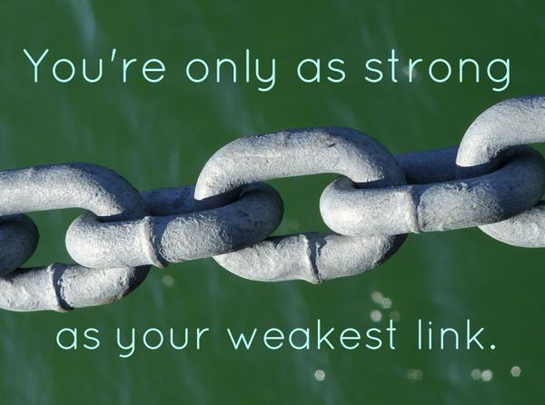 WEAKEST LINK QUOTES Image Quotes At Relatably weakest-link-quotes-quotesgram
