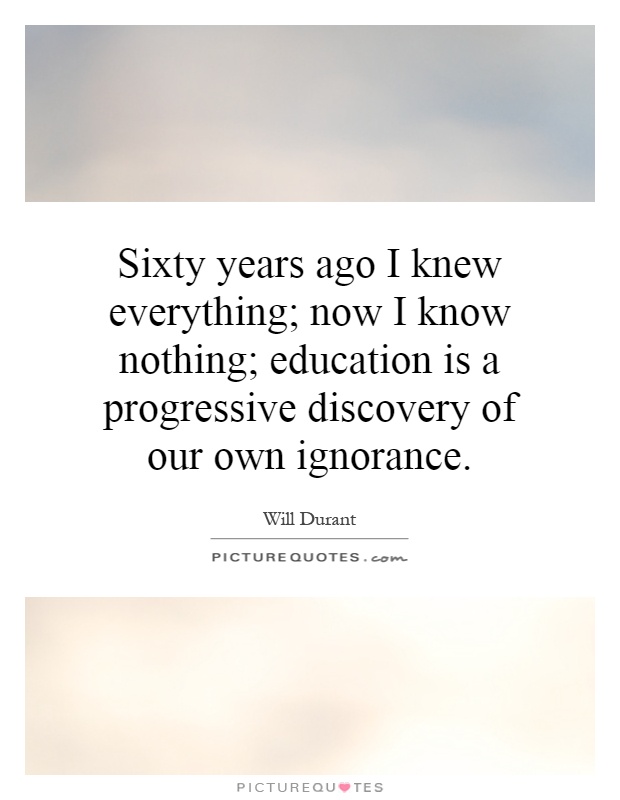 Ignorance Essay