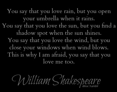 William Shakespeare quotes on love William Shakespeare quotes on love