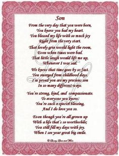 Poems From Mother To Son On His Wedding Day Ideas Poems From Mother To Son On His Wedding Day Tbrb Info
